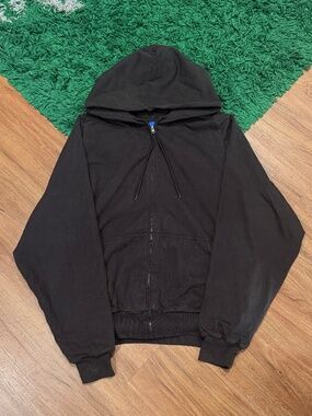 YZY GAP - Black Thin Zip Up Hoodie - Medium - Brand New -